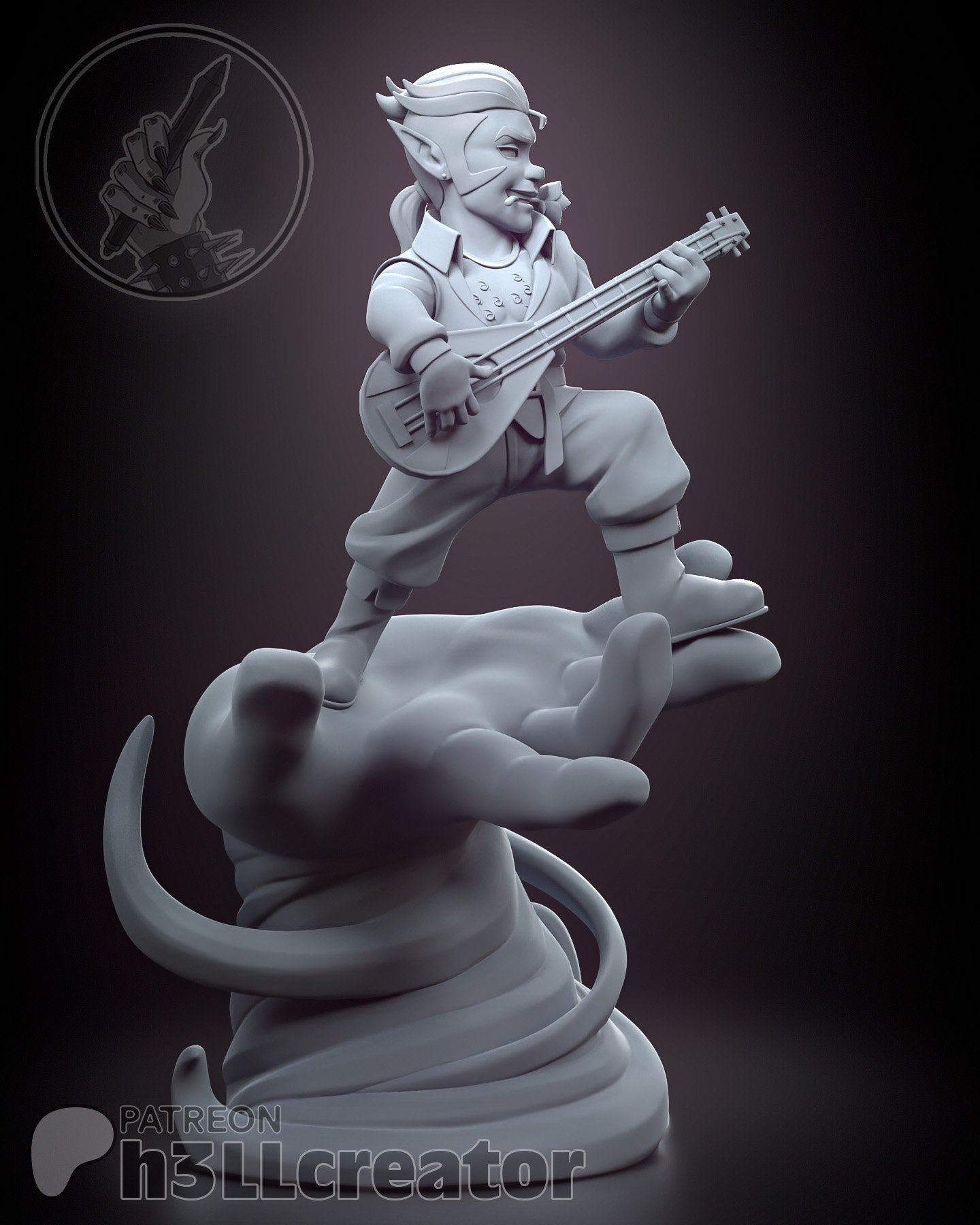 Bard Garage Kit | Fanmade Model | Does what a bard does | 3D Printed
