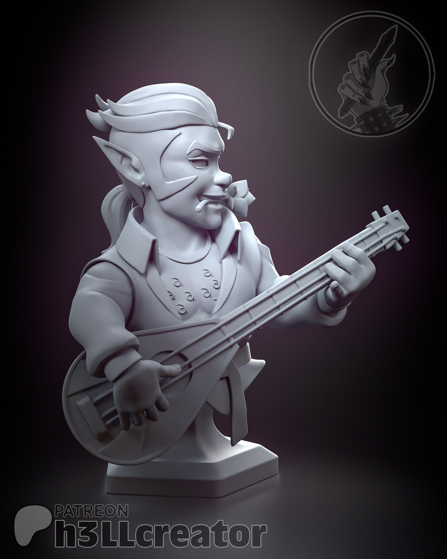 Bard Garage Kit | Fanmade Model | Does what a bard does | 3D Printed