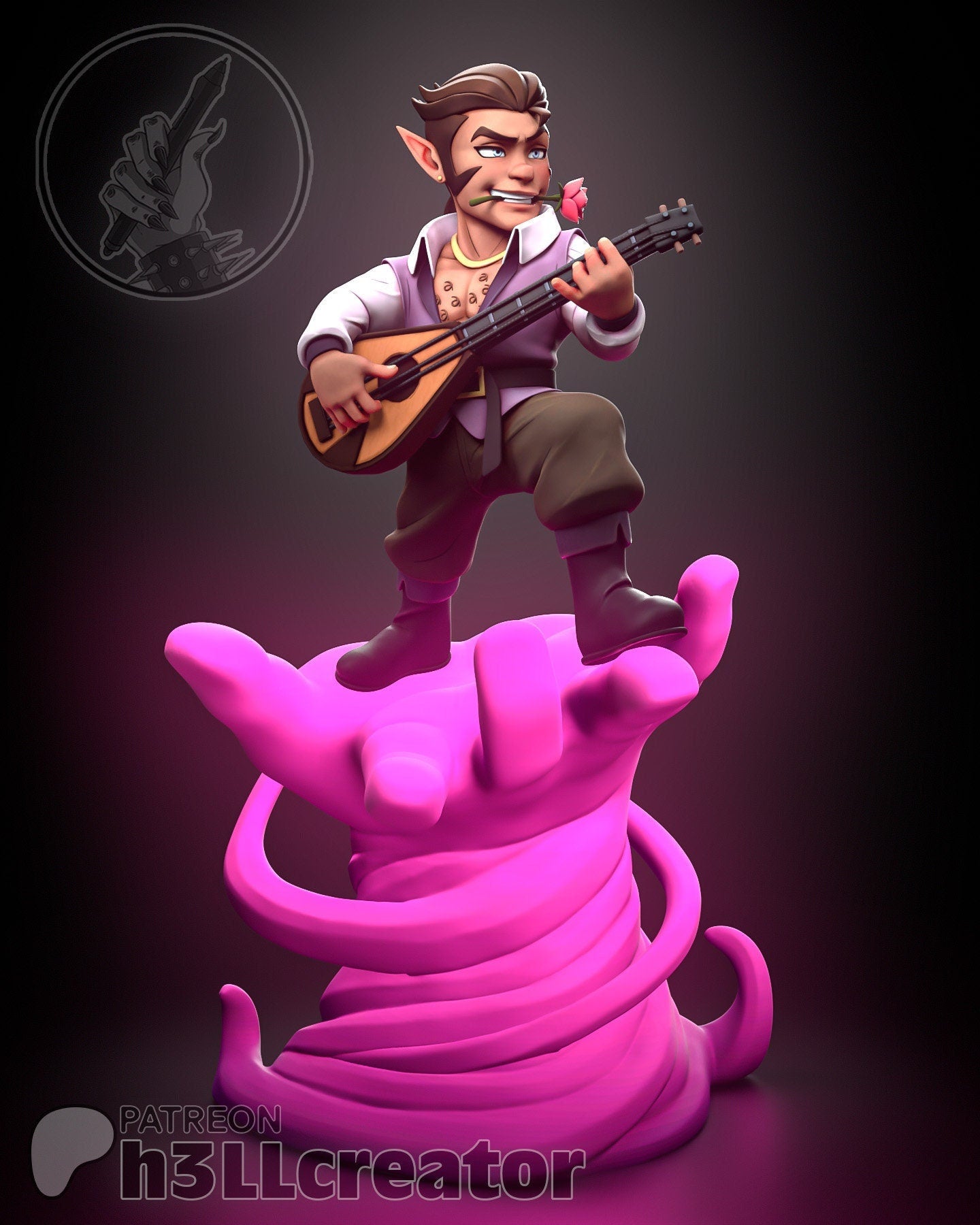 Bard Garage Kit | Fanmade Model | Does what a bard does | 3D Printed