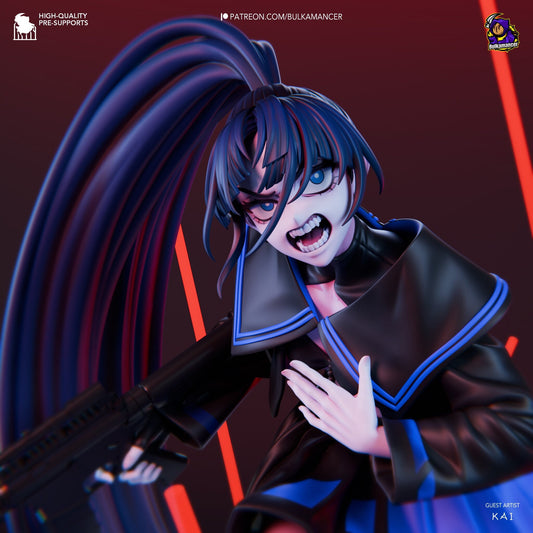 Ado Naima Garage Kit | Fanmade Model by Bulkamancer| Forthright Rebel | 3D Printed