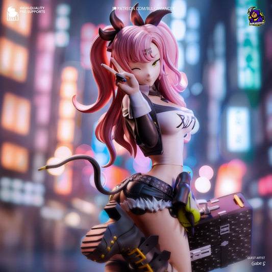 Zenless Zone Zero Nicole Garage Kit | Fanmade Model by Bulkamancer| ZZZ | 3D Printed
