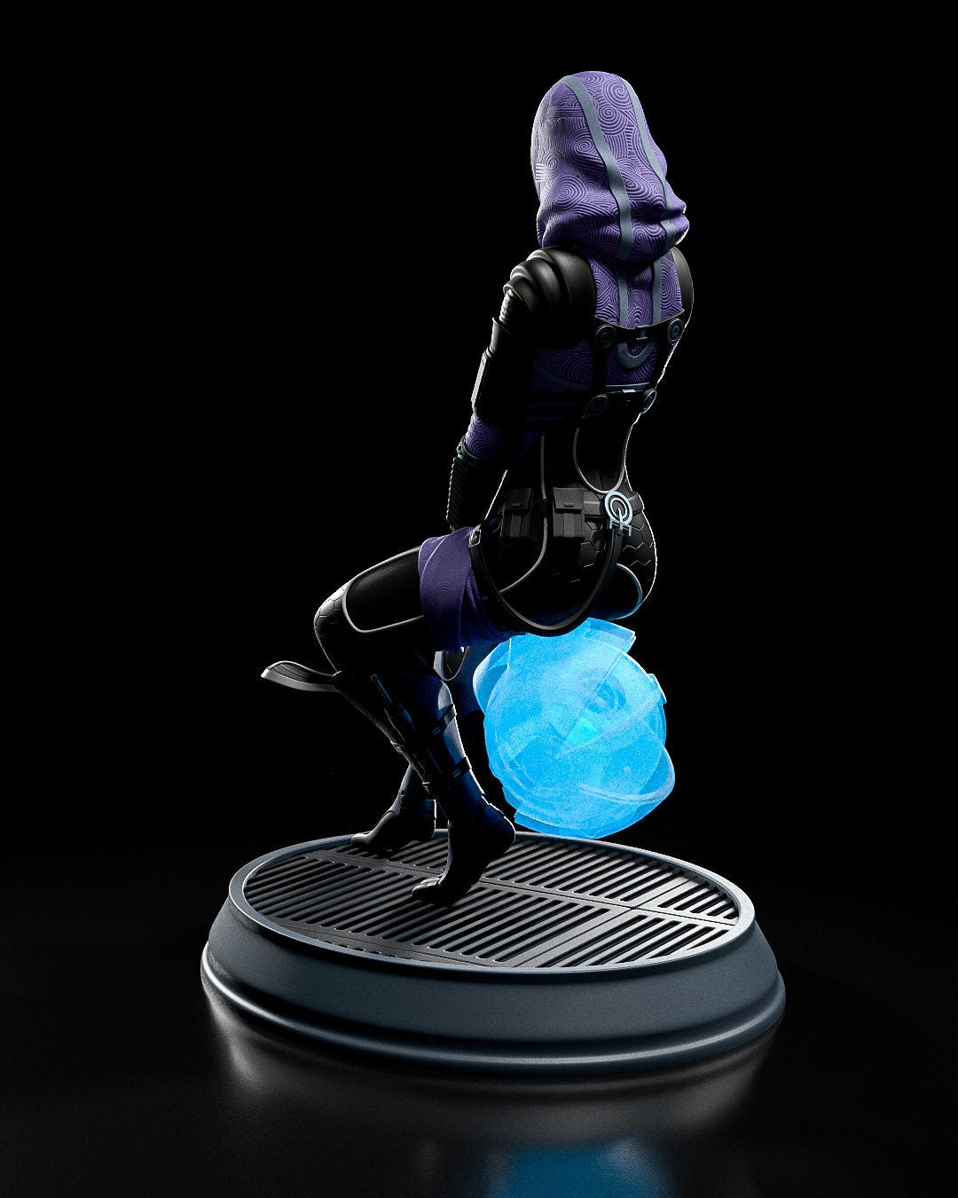 Mass Effect Tali Garage Kit | Fanmade Model by h3llCreator | The Quarian | 3D Printed
