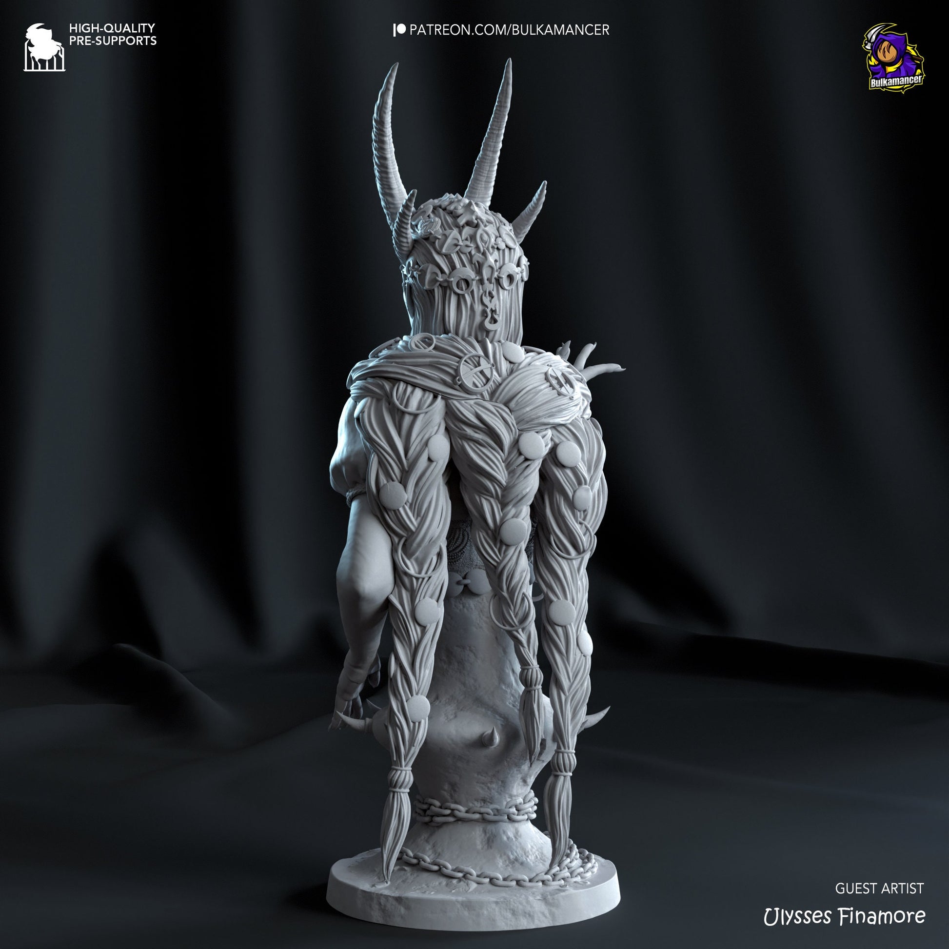 Baldur's Gate 3 Mizora Garage Kit | Fanmade Model by Bulkamancer| The Fiend Patron | 3D Printed