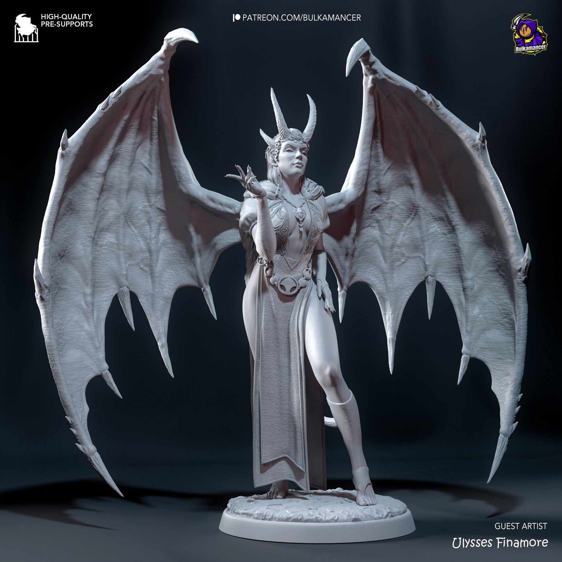 Baldur's Gate 3 Mizora Garage Kit | Fanmade Model by Bulkamancer| The Fiend Patron | 3D Printed