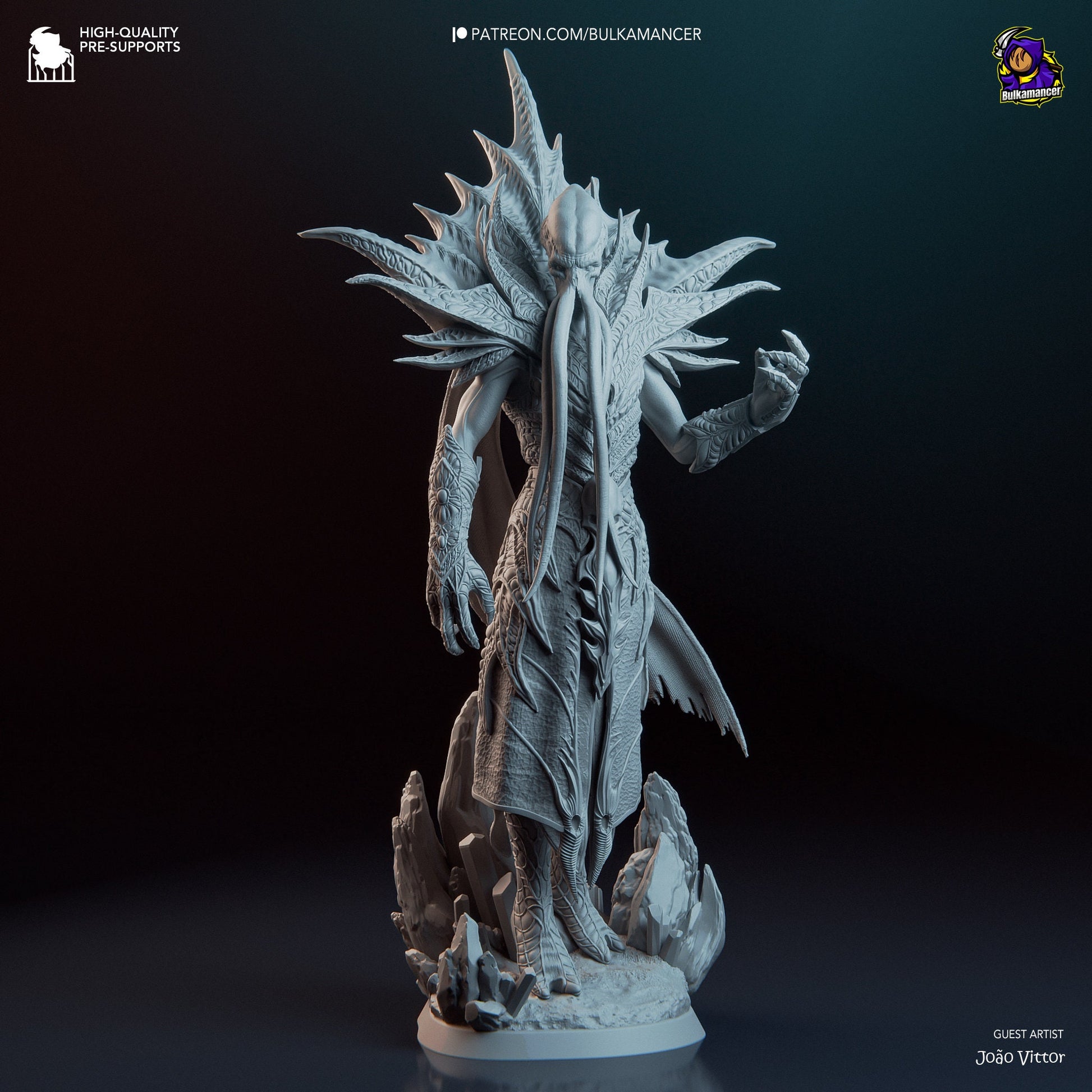 Baldur's Gate 3 The Emperor Garage Kit | Fanmade Model by Bulkamancer| Your Dream Guardian | 3D Printed