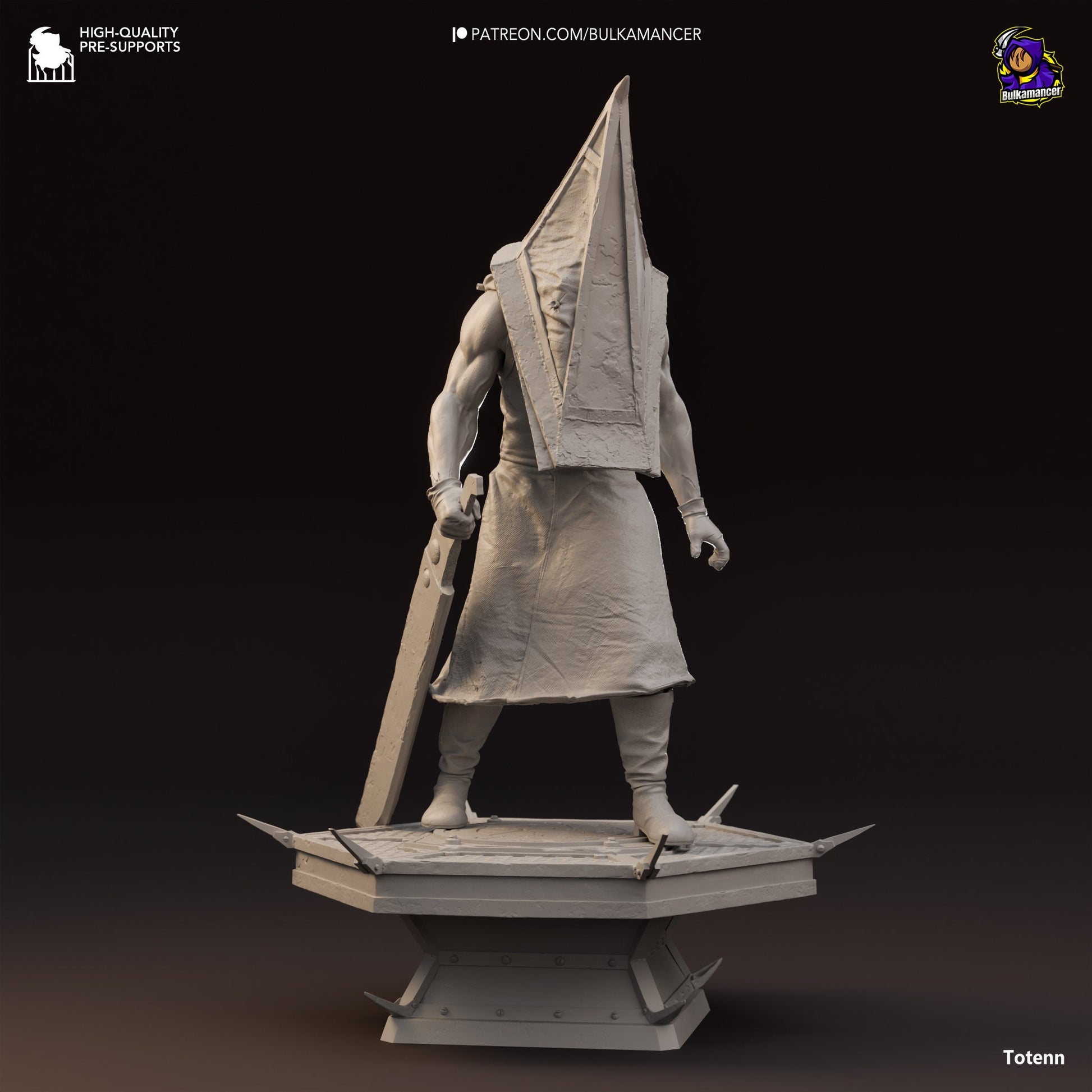 Silent Hill Pyramid Head Garage Kit | Fanmade Model by Bulkamancer| The Executioner | 3D Printed