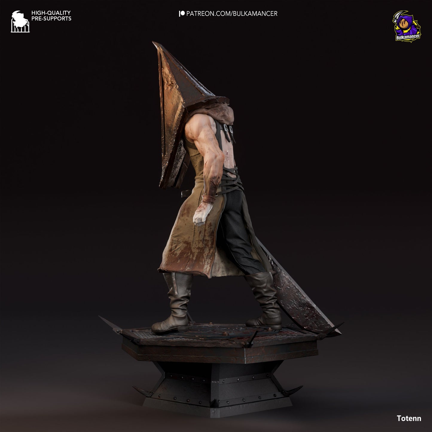 Silent Hill Pyramid Head Garage Kit | Fanmade Model by Bulkamancer| The Executioner | 3D Printed