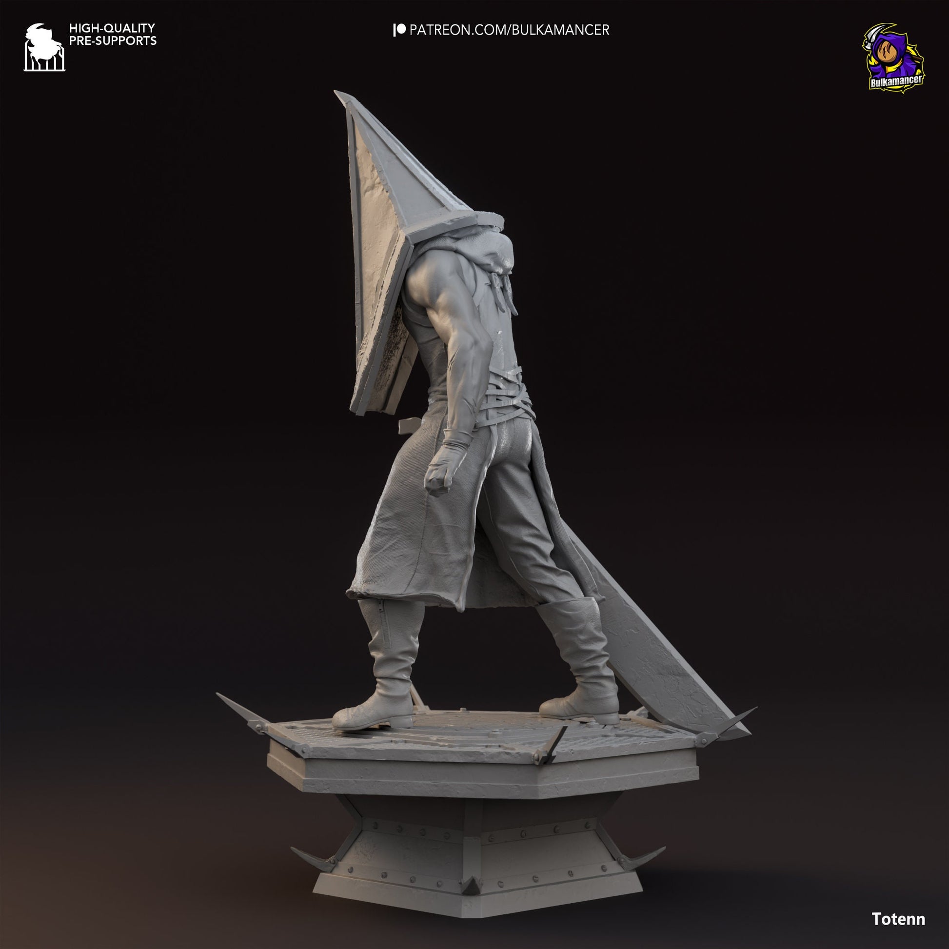 Silent Hill Pyramid Head Garage Kit | Fanmade Model by Bulkamancer| The Executioner | 3D Printed