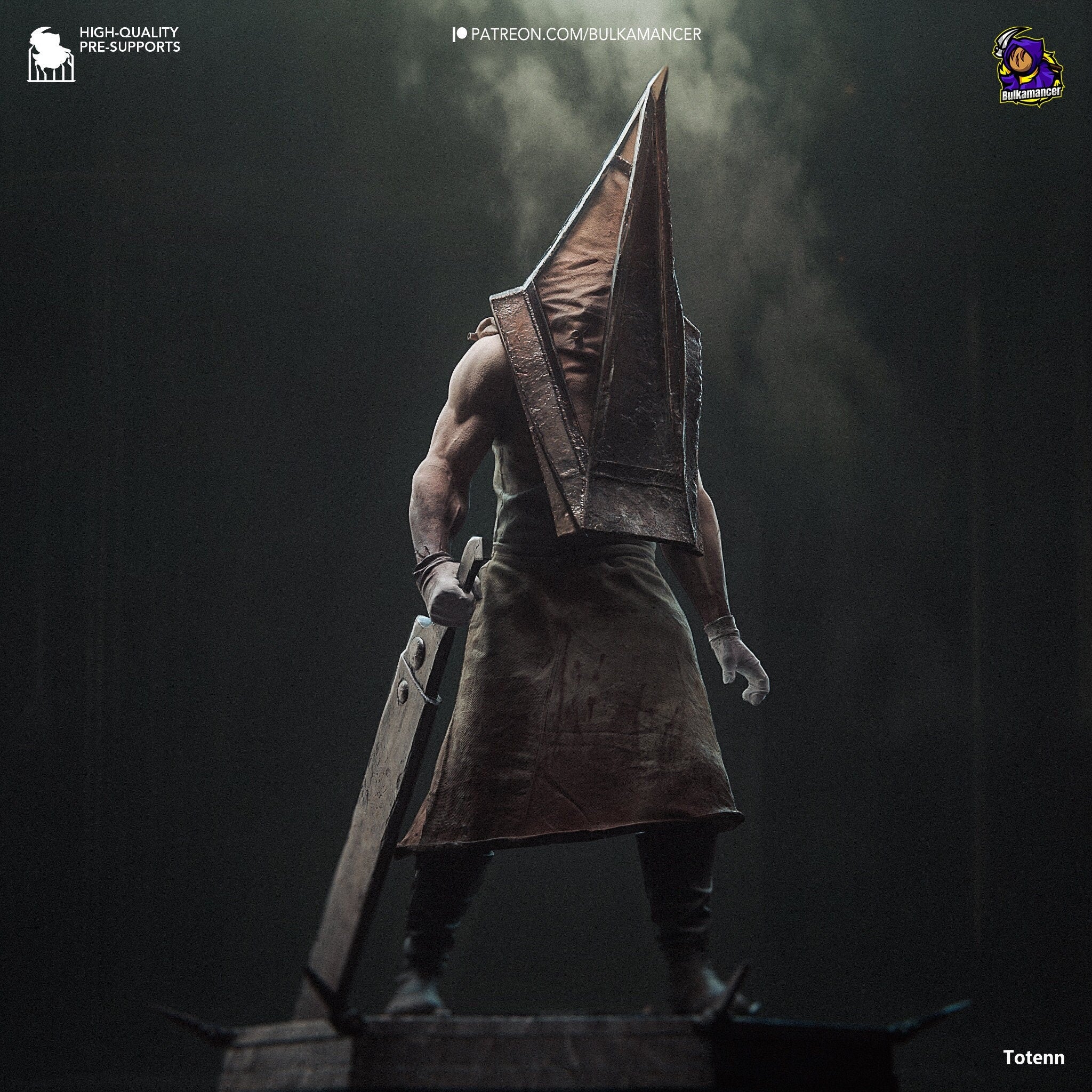 Silent Hill Pyramid Head Garage Kit | 3D Printed Model by