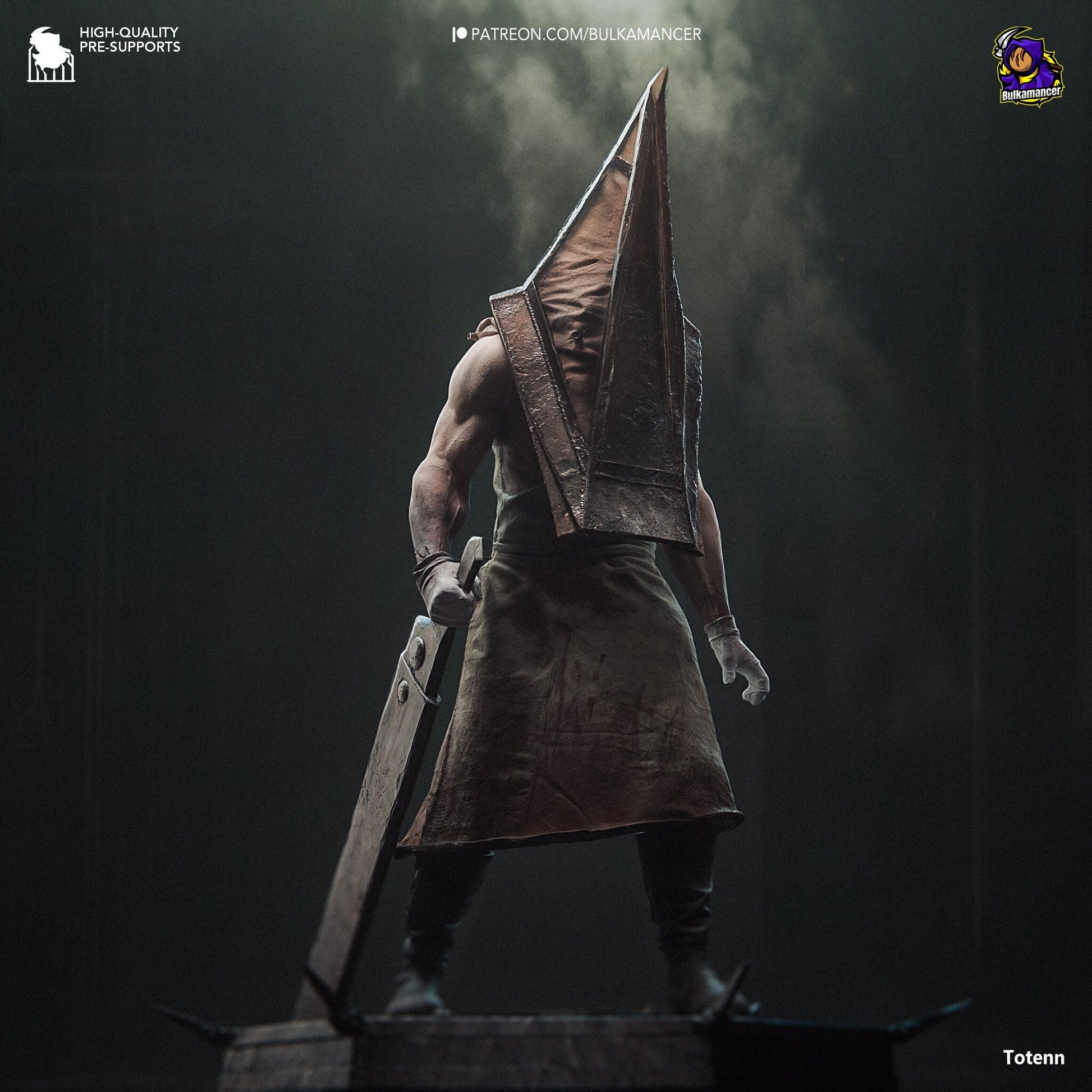 Silent Hill Pyramid Head Garage Kit | Fanmade Model by Bulkamancer| The Executioner | 3D Printed