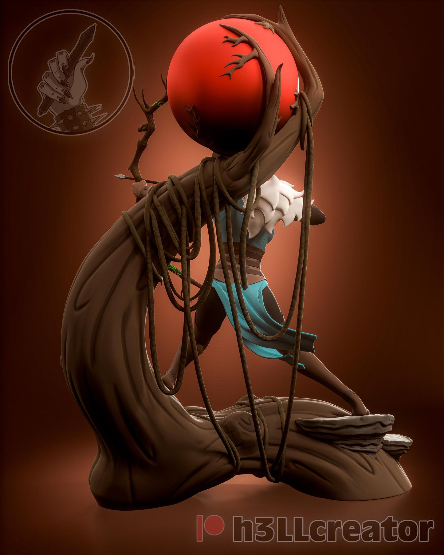 Ranger Garage Kit | Fanmade Model | Champion of Pelor | 3D Printed