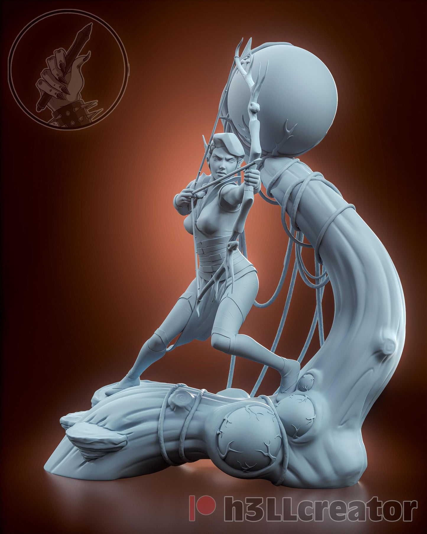 Ranger Garage Kit | Fanmade Model | Champion of Pelor | 3D Printed