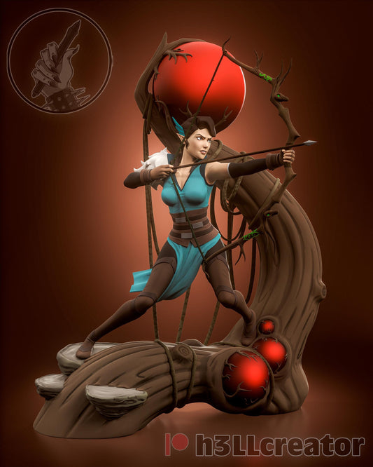Ranger Garage Kit | Fanmade Model | Champion of Pelor | 3D Printed
