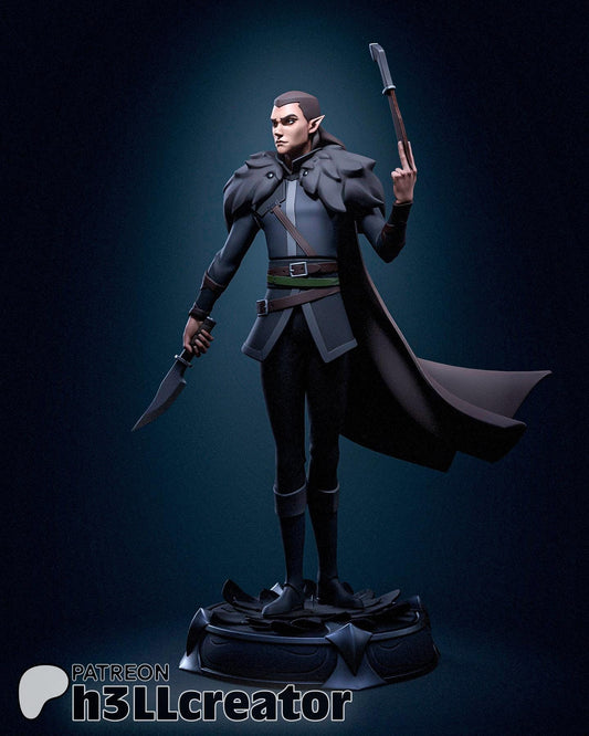 Rogue Garage Kit | Fanmade Model | Champion of the Raven Queen | 3D Printed