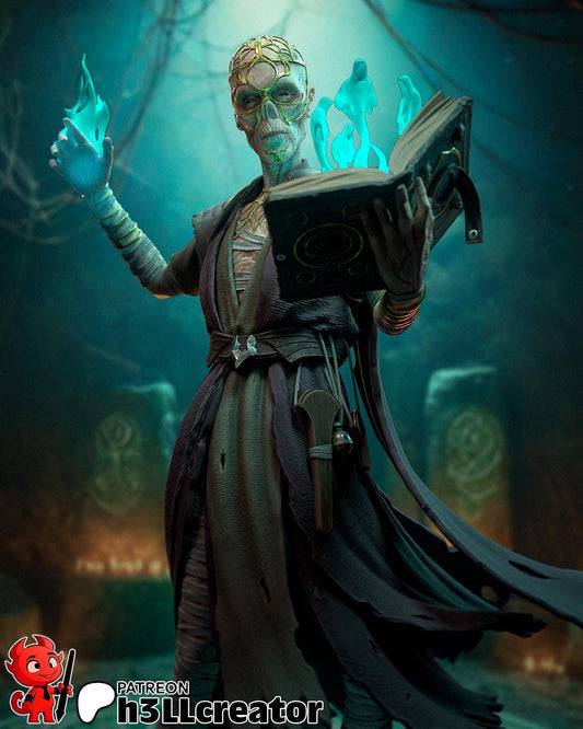 Baldur's Gate 3 Withers Garage Kit | Fanmade Model by h3llCreator | He's very interested in your love life | 3D Printed