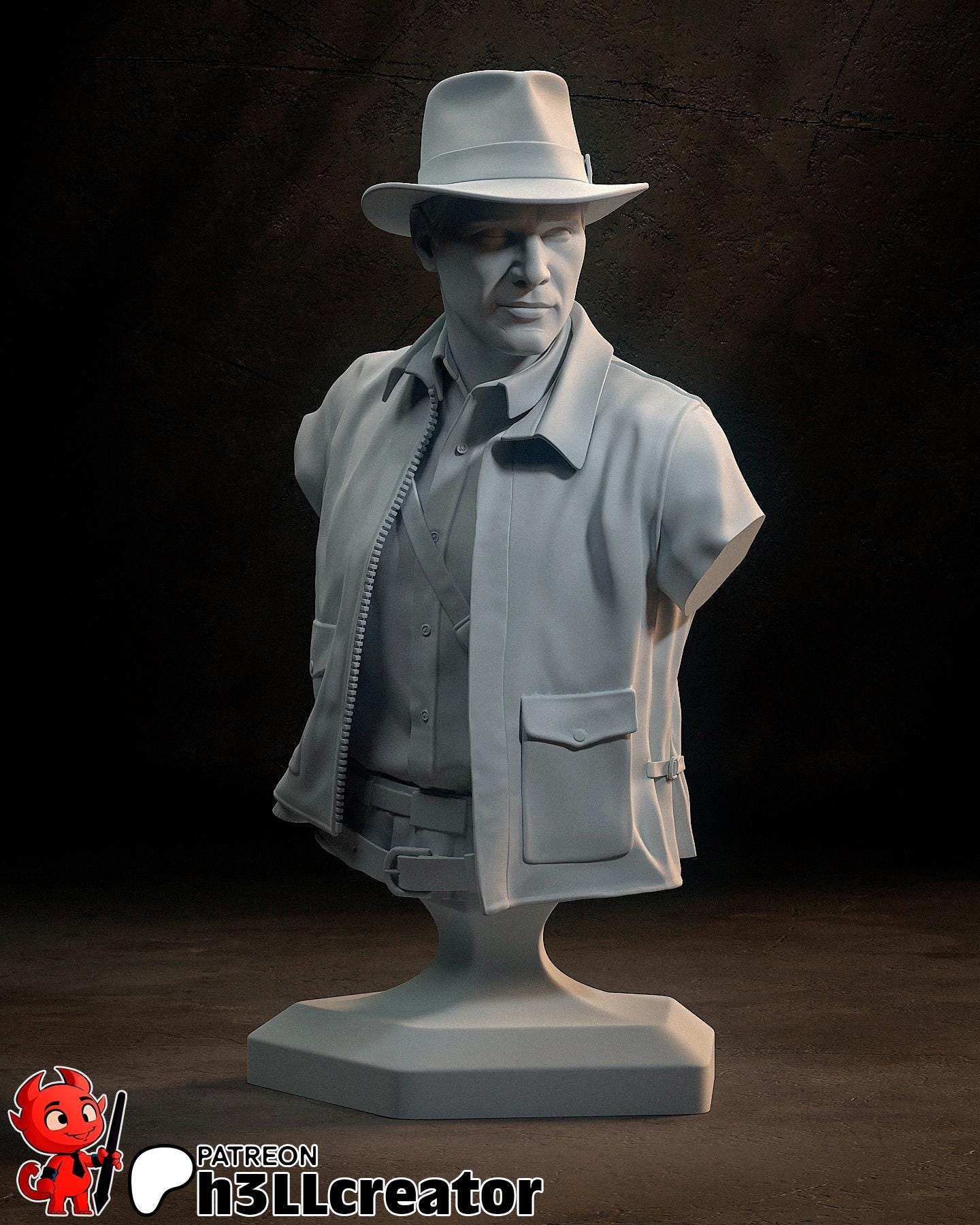 Indiana Jones Garage Kit | Fanmade Model by h3llCreator | The Great Circle | 3D Printed