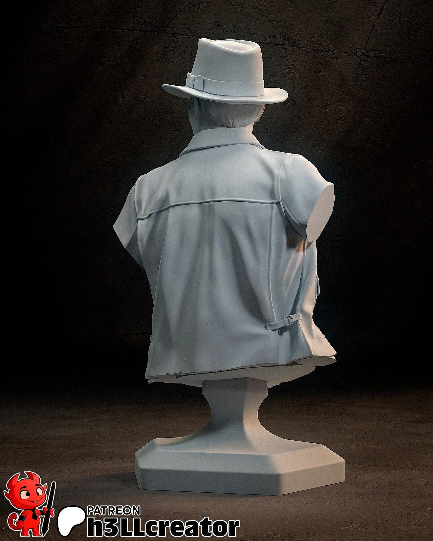 Indiana Jones Garage Kit | Fanmade Model by h3llCreator | The Great Circle | 3D Printed
