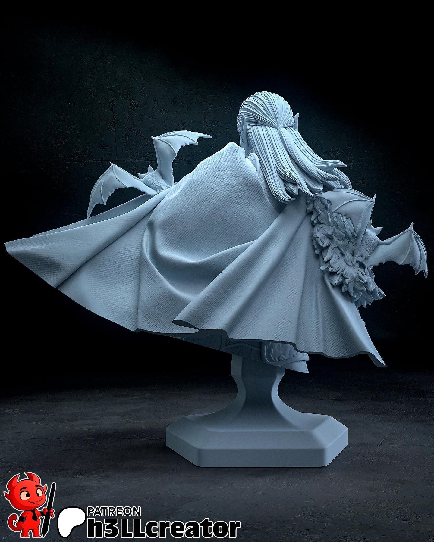 Strahd von Zarovich Garage Kit | Fanmade Model by h3llCreator | Curse of Strahd | 3D Printed - Sephiknot