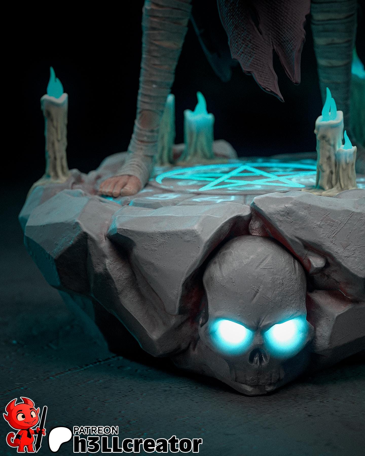 Baldur's Gate 3 Withers Garage Kit | Fanmade Model by h3llCreator | He's very interested in your love life | 3D Printed