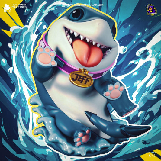 Jeff | Fanmade Model by Bulkamancer| Land Shark | 3D Printed - Sephiknot