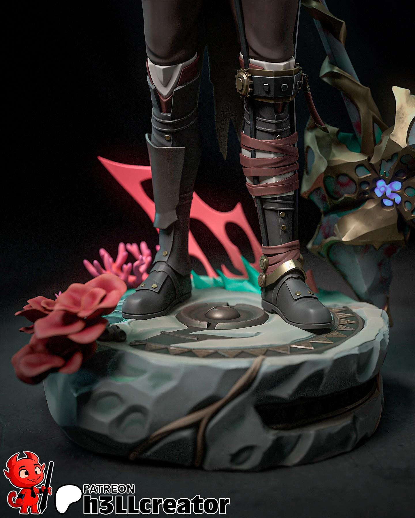 Arcane Jayce Garage Kit | Fanmade Model by h3llCreator | League of Legends | 3D Printed - Sephiknot