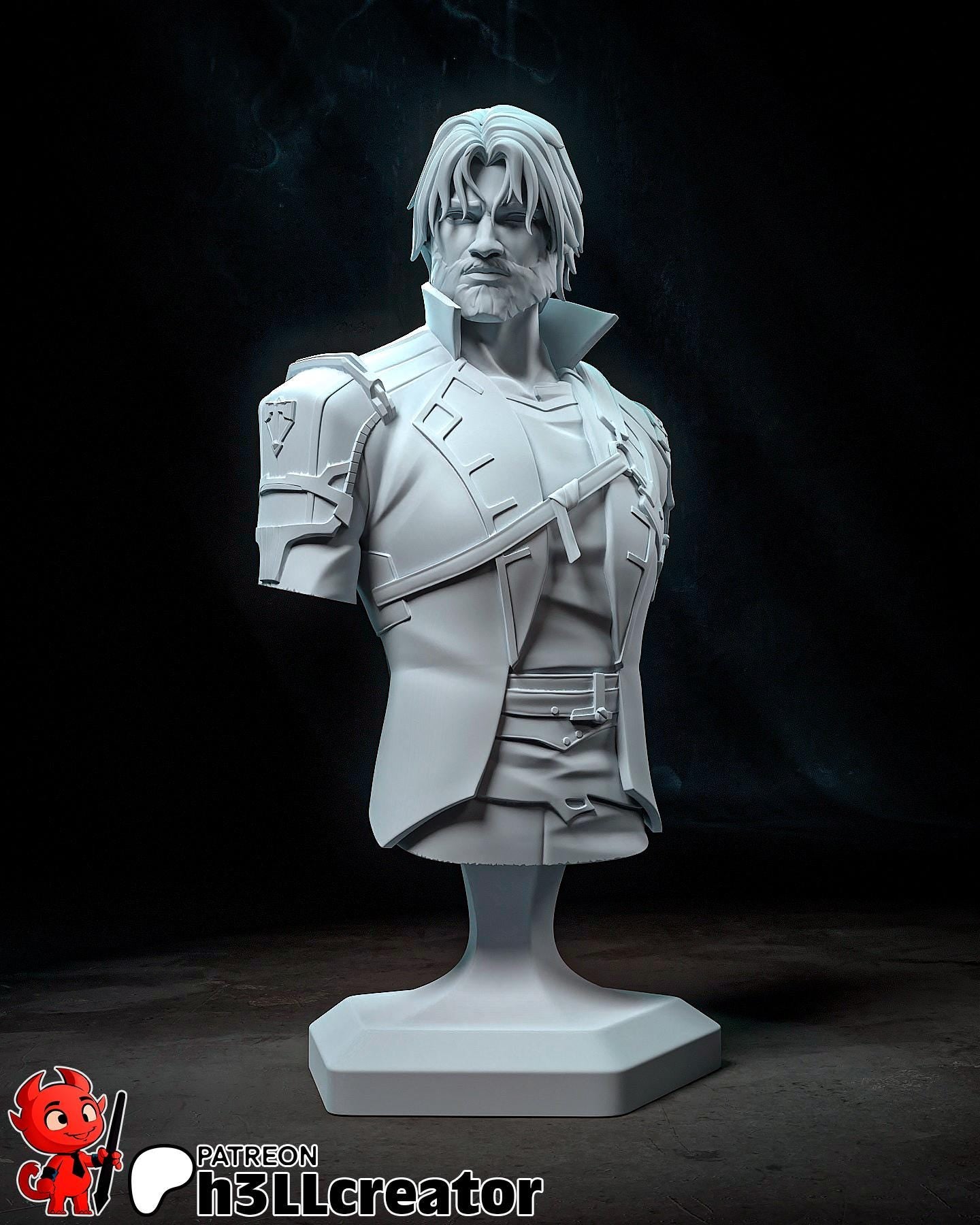 Arcane Jayce Garage Kit | Fanmade Model by h3llCreator | League of Legends | 3D Printed - Sephiknot