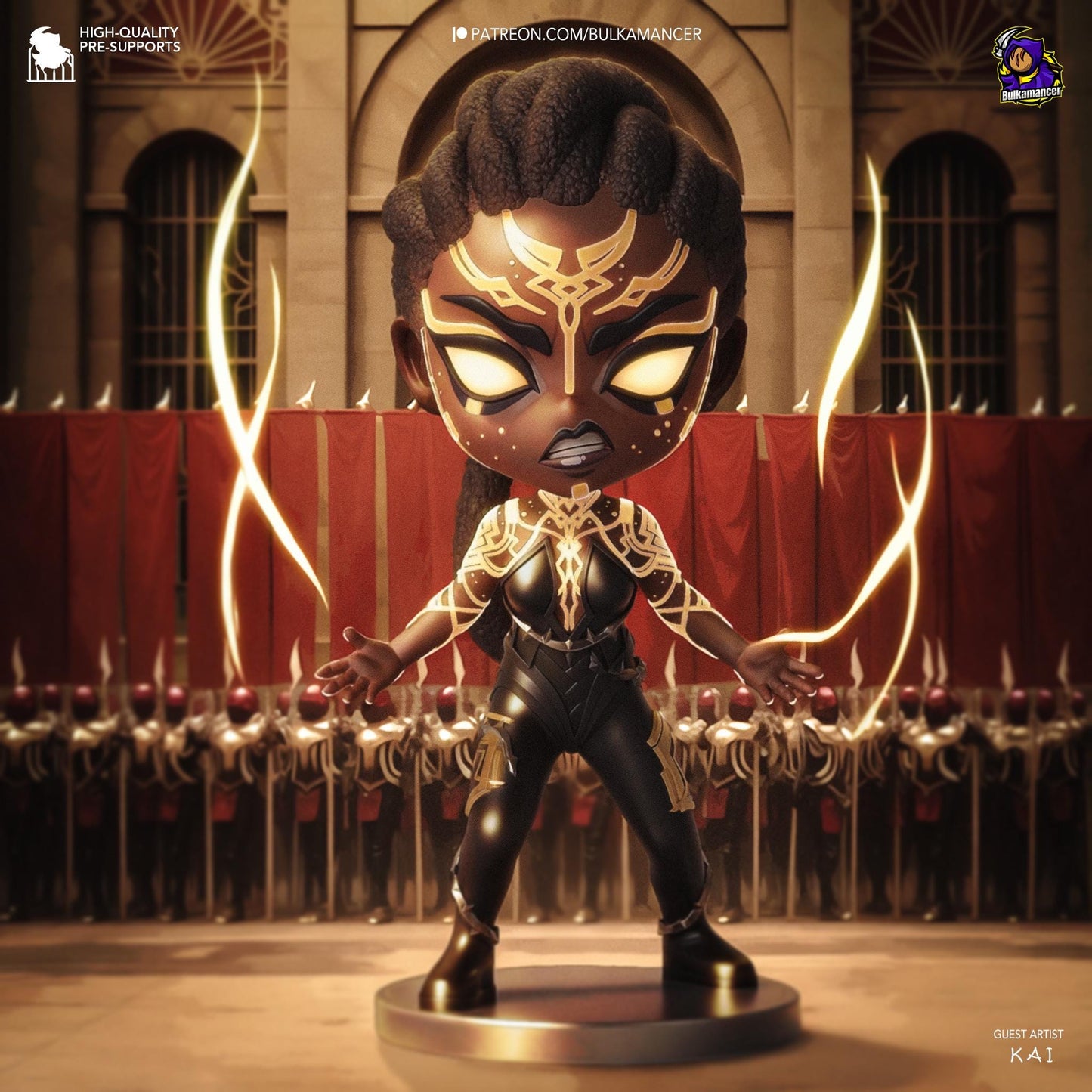 Chibi Arcane Garage Kit | Fanmade Model by Bulkamancer| Pow! | 3D Printed - Sephiknot