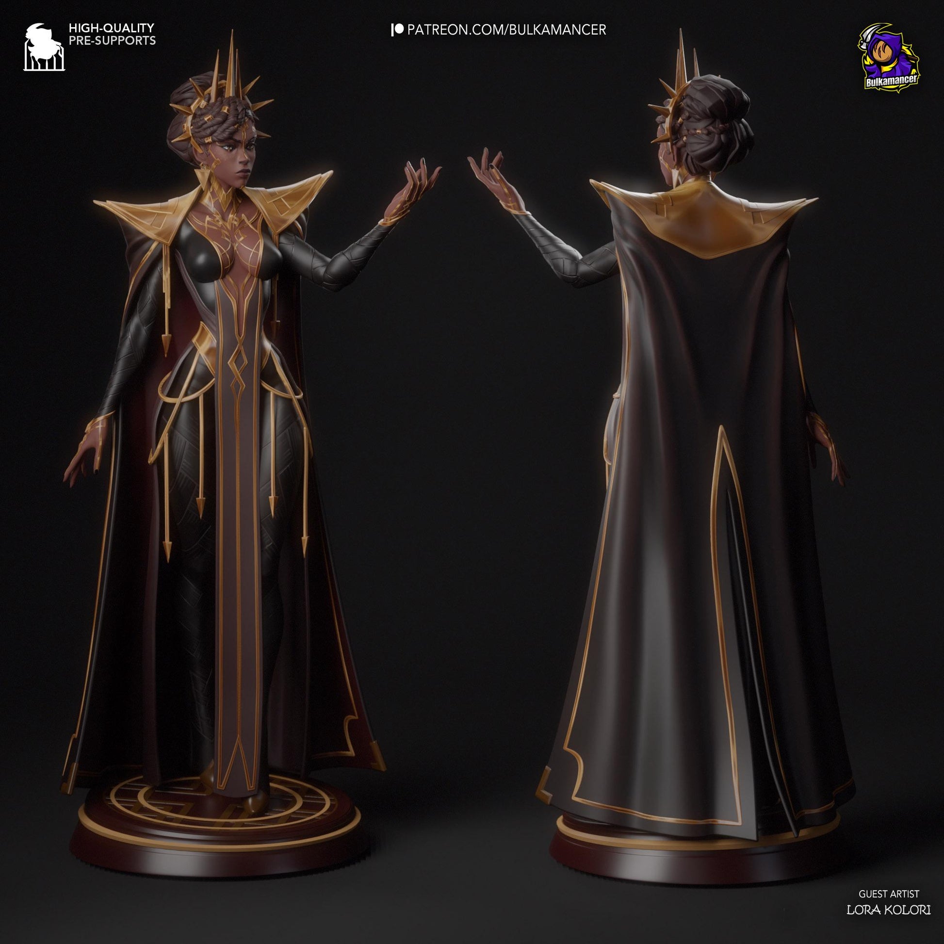 Mel Medarda Garage Kit | Fanmade Model by Bulkamancer| The aristocrat | 3D Printed