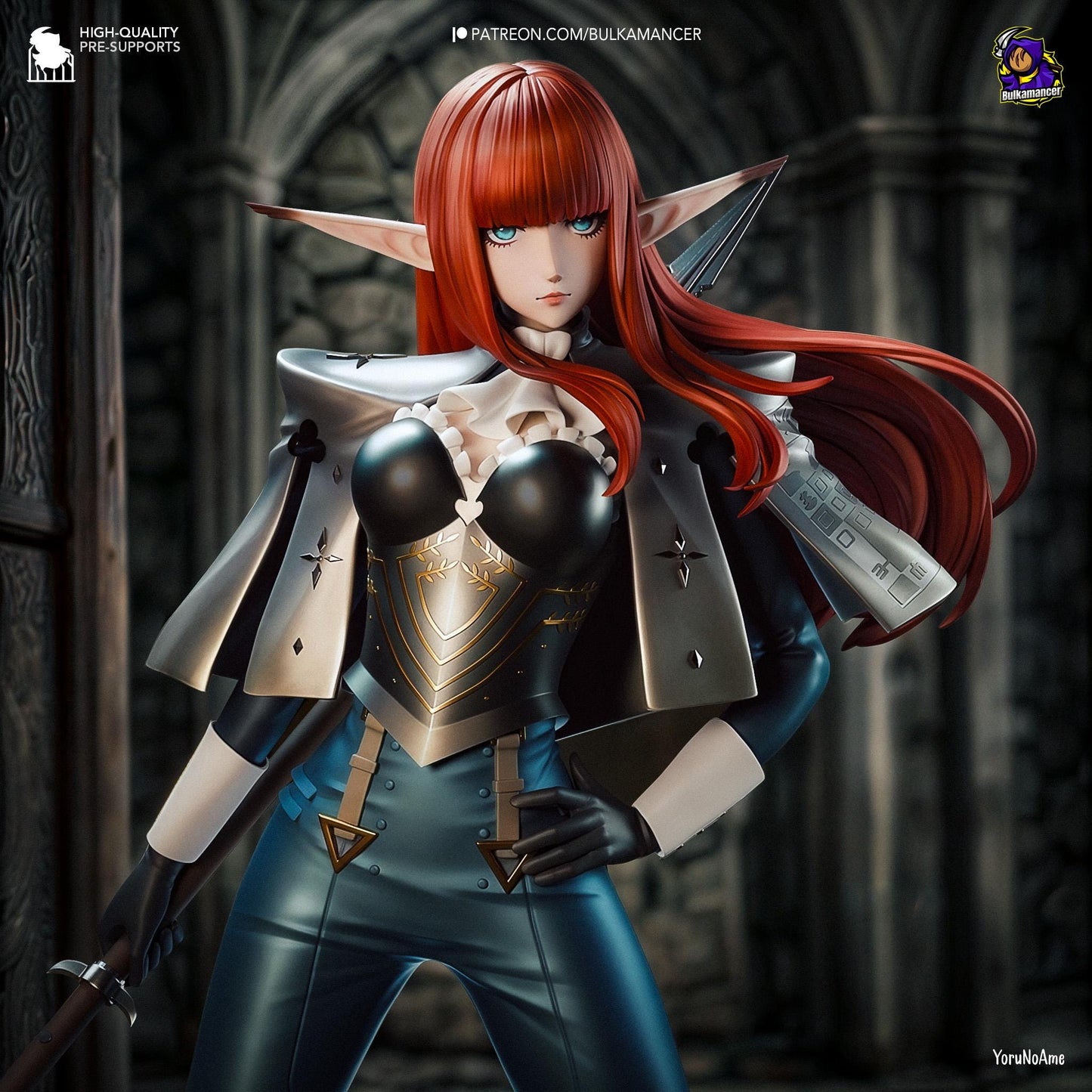 The Last of the Honour Guard Garage Kit | Fanmade Model by Bulkamancer| Metaphor | 3D Printed