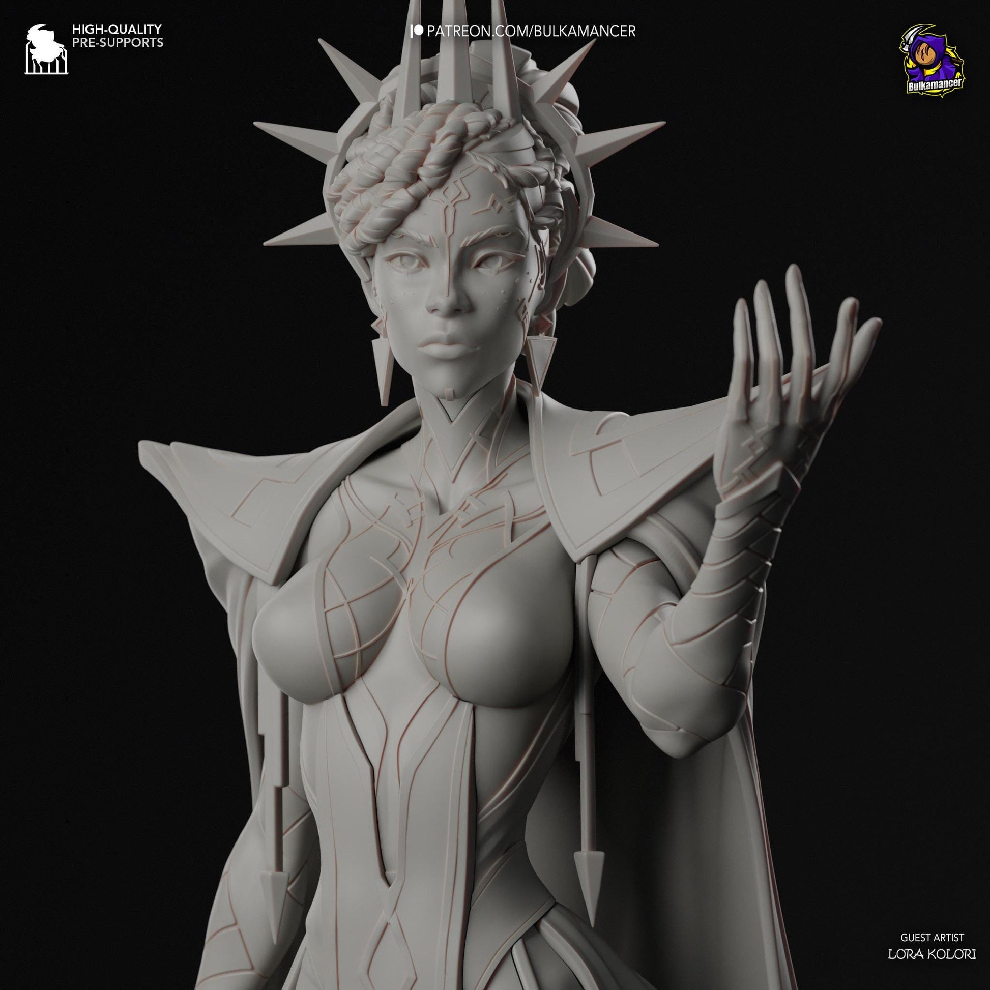 Mel Medarda Garage Kit | Fanmade Model by Bulkamancer| The aristocrat | 3D Printed