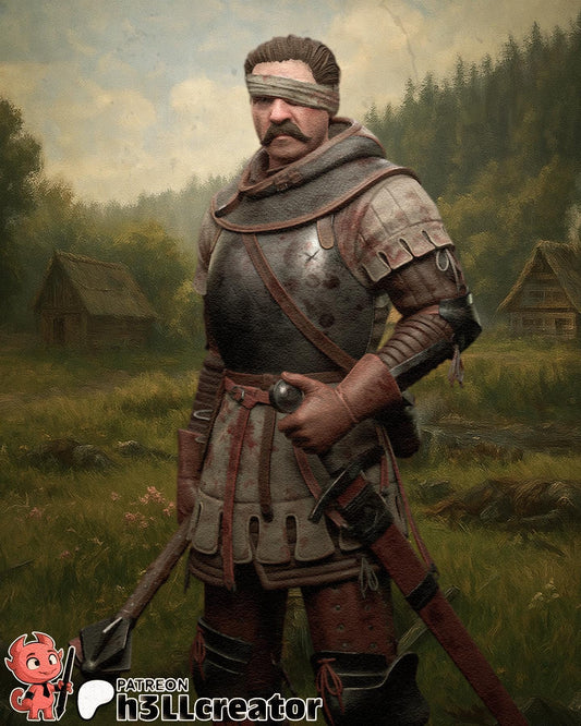 Zizka Garage Kit | Fanmade Model by h3ll | Kingdom Come Deliverance II | 3D Printed