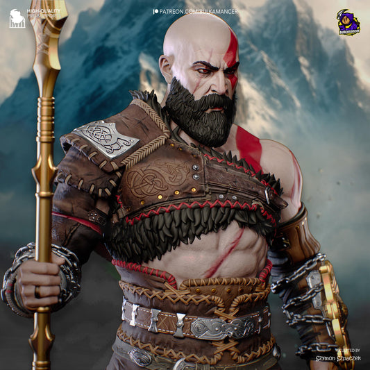Kratos Garage Kit | Fanmade Model by Bulkamancer| God of War | 3D Printed