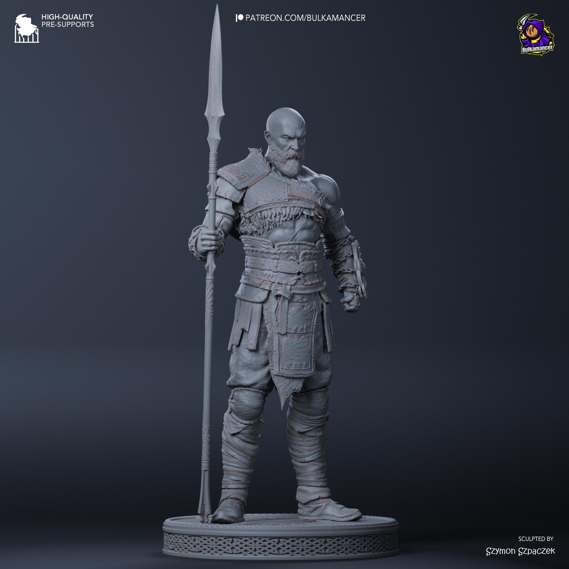 Kratos Garage Kit | Fanmade Model by Bulkamancer| God of War | 3D Printed