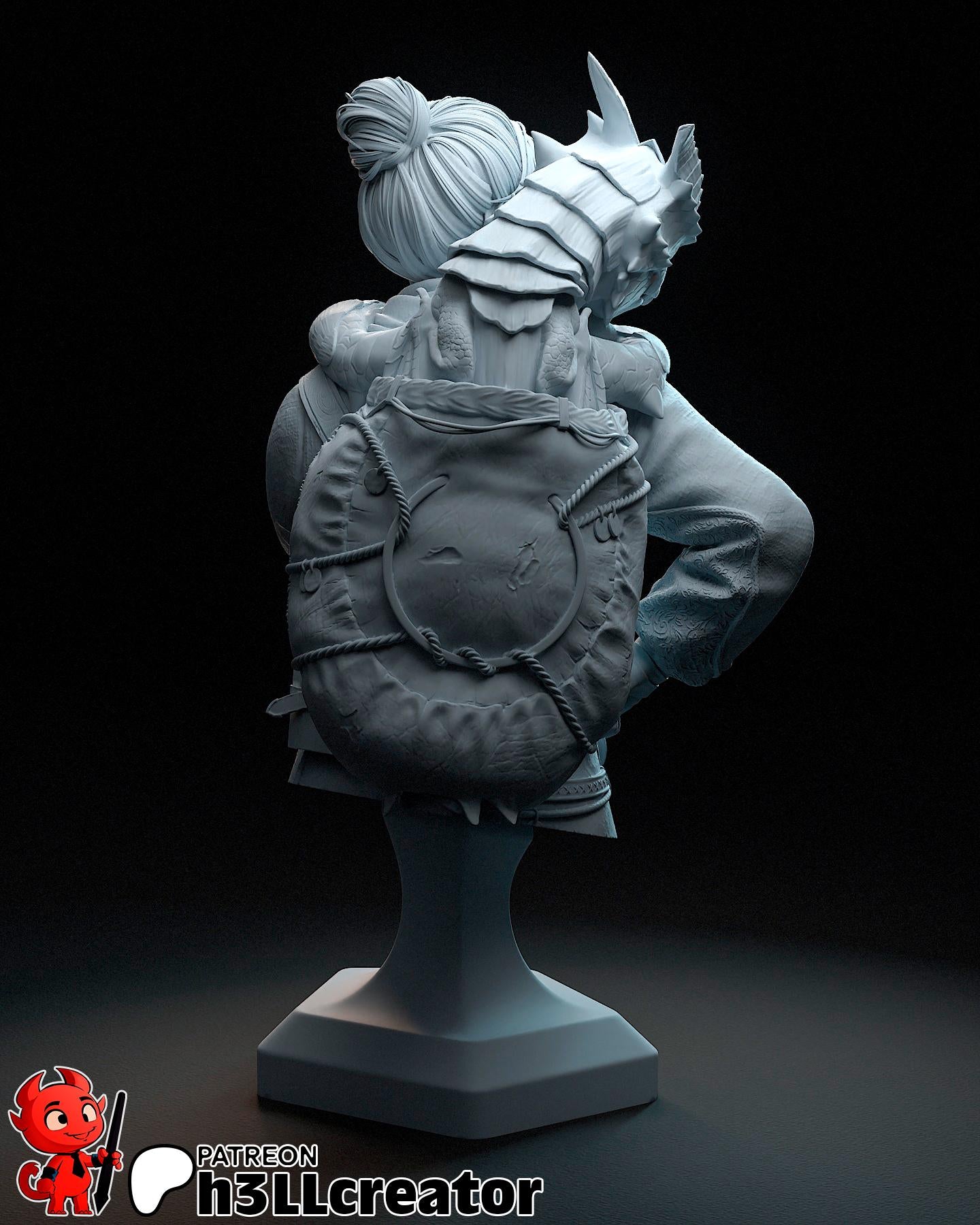Zoe Sato Garage Kit | Fanmade Model by h3llCreator | Split Fiction | 3D Printed