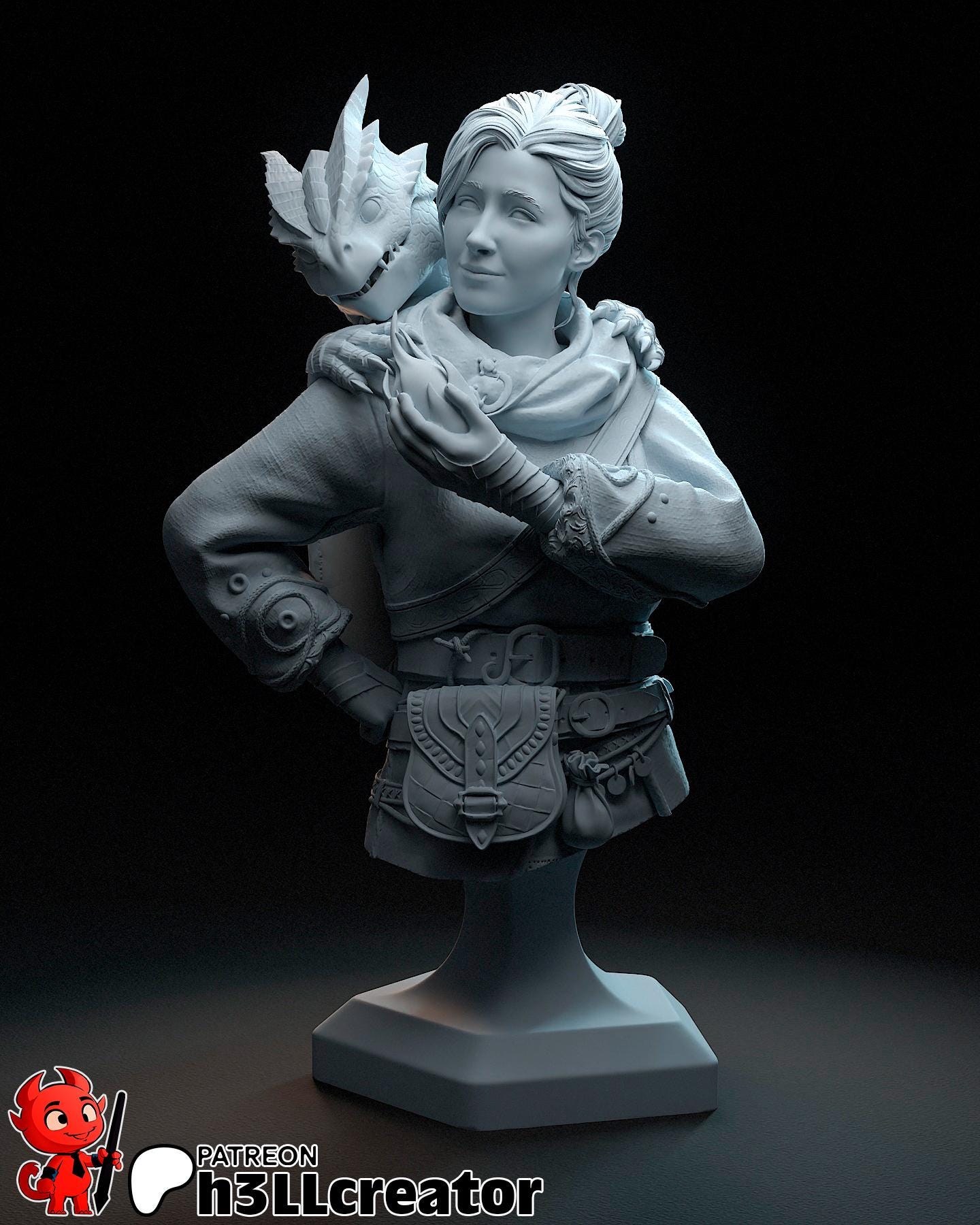 Zoe Sato Garage Kit | Fanmade Model by h3llCreator | Split Fiction | 3D Printed