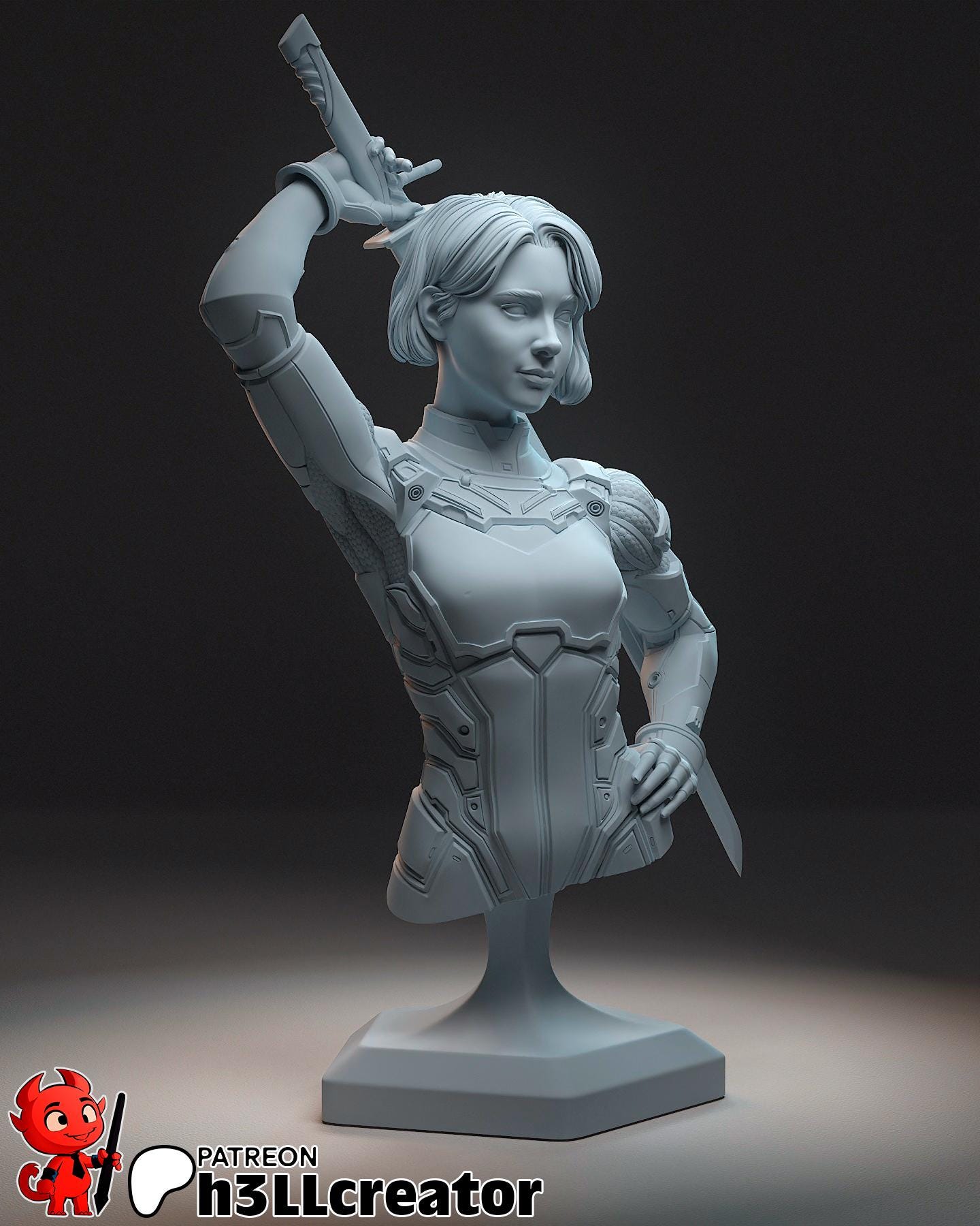 Mio Garage Kit | Fanmade Model by h3llCreator | Split Fiction | 3D Printed