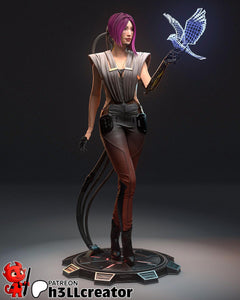 Songbird Garage Kit | Fanmade Model by h3llCreator | Netrunner | 3D Printed