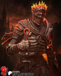 Cinder Knight Garage Kit | Fanmade Model | One very hard game | 3D Printed