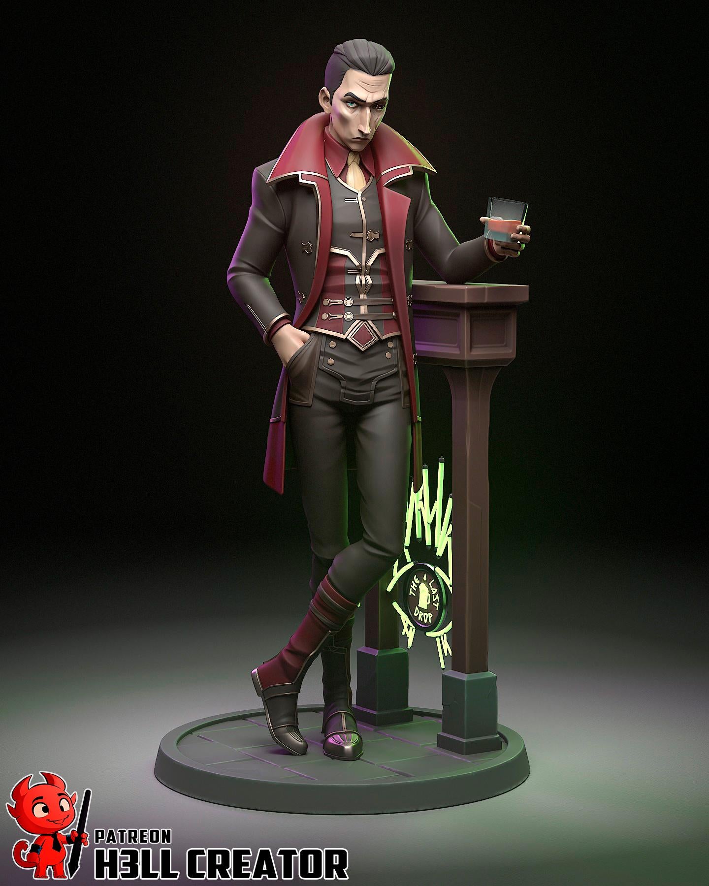 Silco from League of Legends Fan-Made Model by h3llcreator - Sephiknot