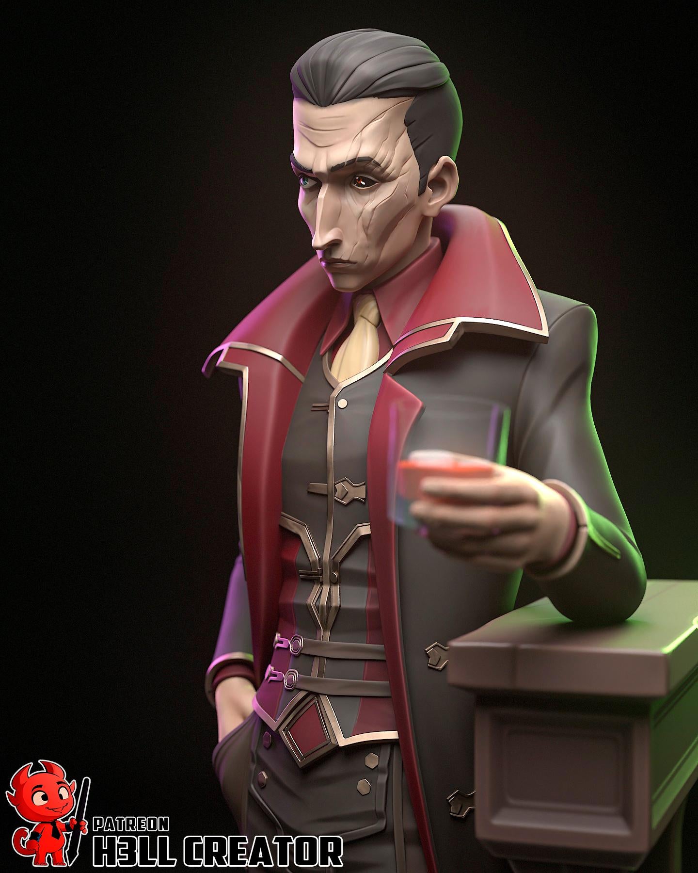 Silco from League of Legends Fan-Made Model by h3llcreator - Sephiknot