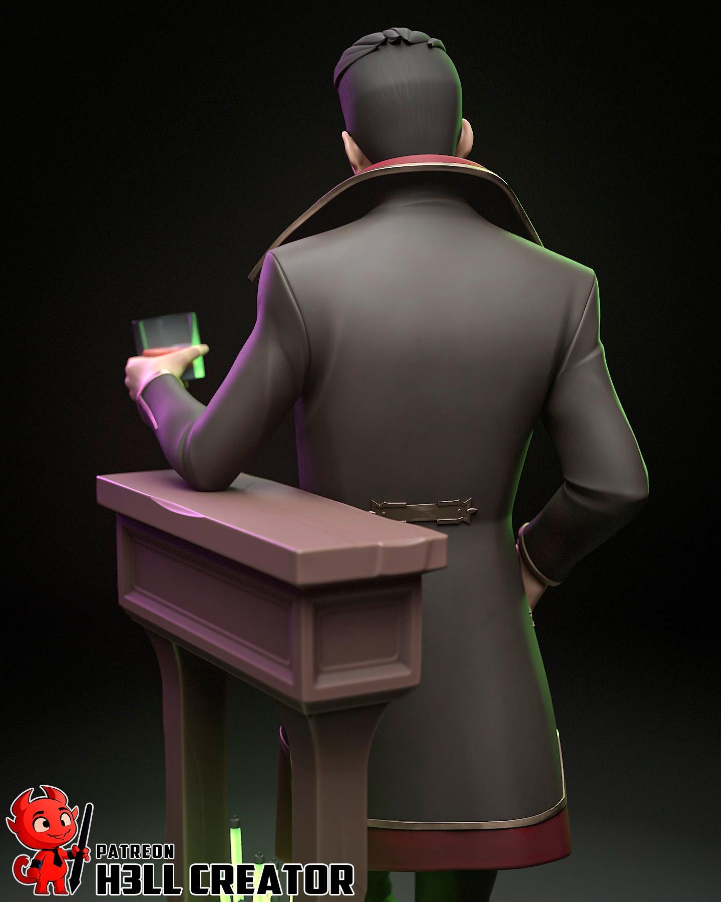 Silco from League of Legends Fan-Made Model by h3llcreator - Sephiknot