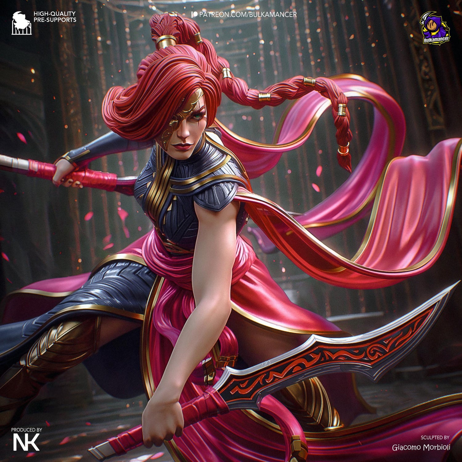 Katarina from League of Legends Fan-Made Model by Bulkamancer - Sephiknot