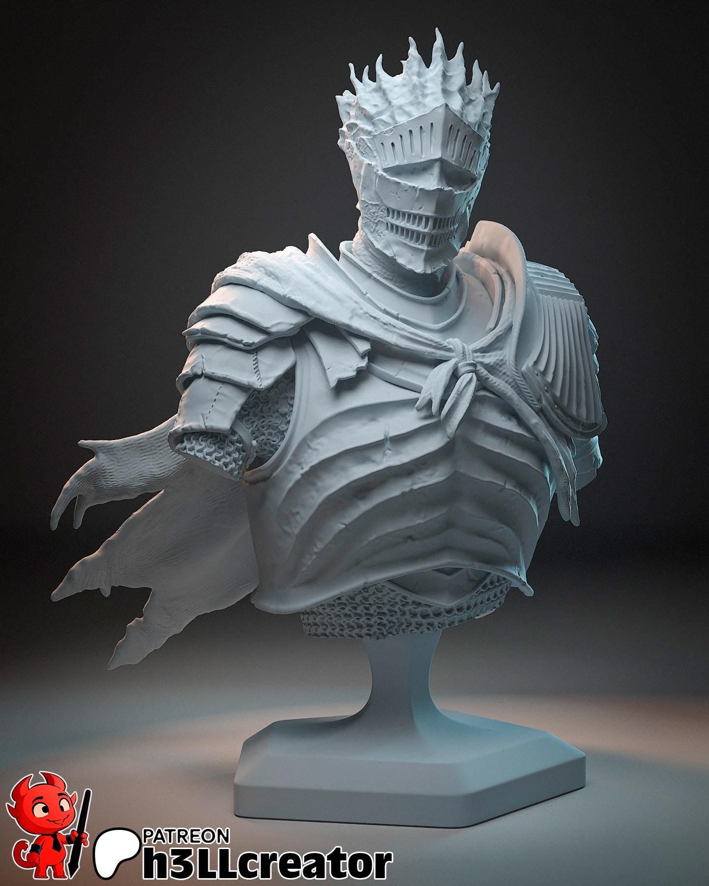 Cinder Knight from Dark Souls Fan-Made Model by h3llcreator - Sephiknot