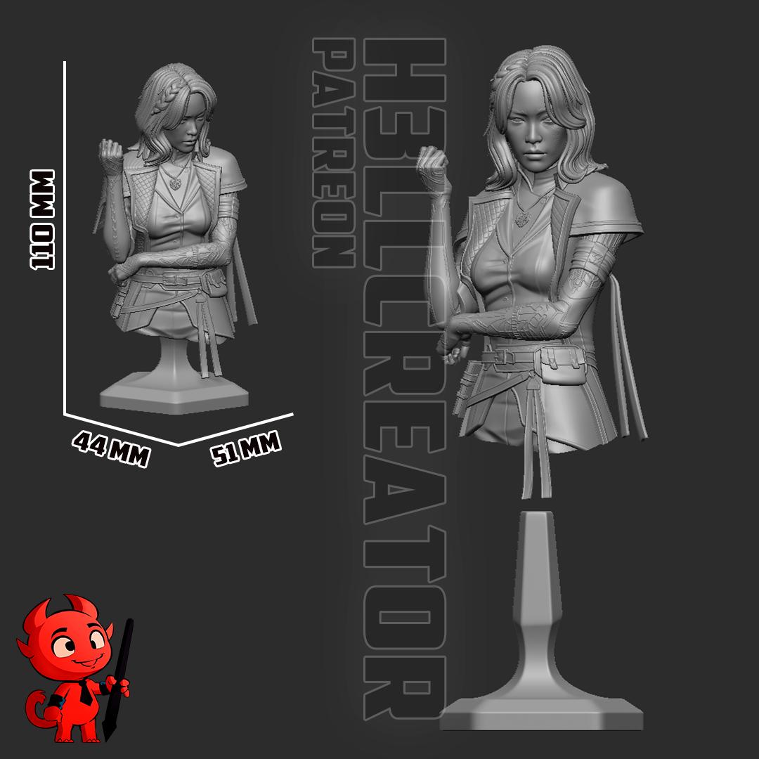 Lune from Clair Obscur Fan-Made Model by h3llcreator - Sephiknot
