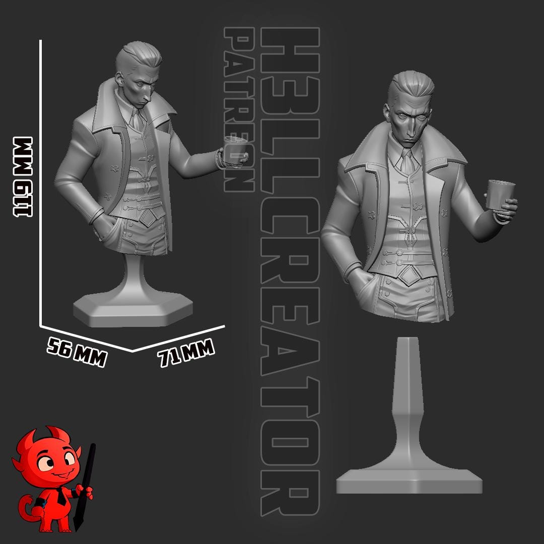 Silco from League of Legends Fan-Made Model by h3llcreator - Sephiknot