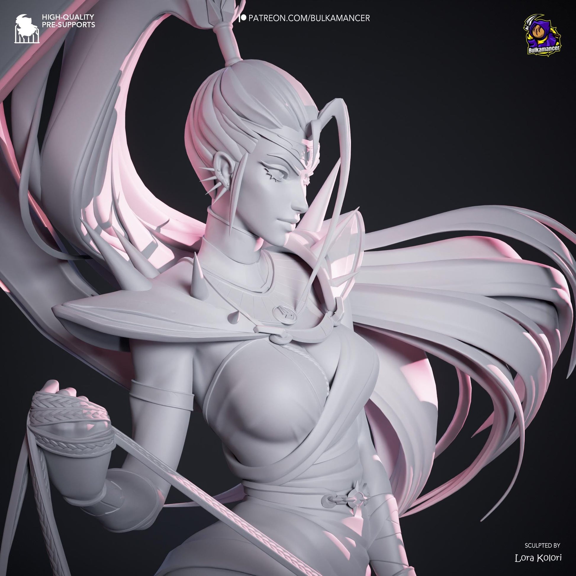 Megaera Garage Kit | Fanmade Model by Bulkamancer| Hades | 3D Printed