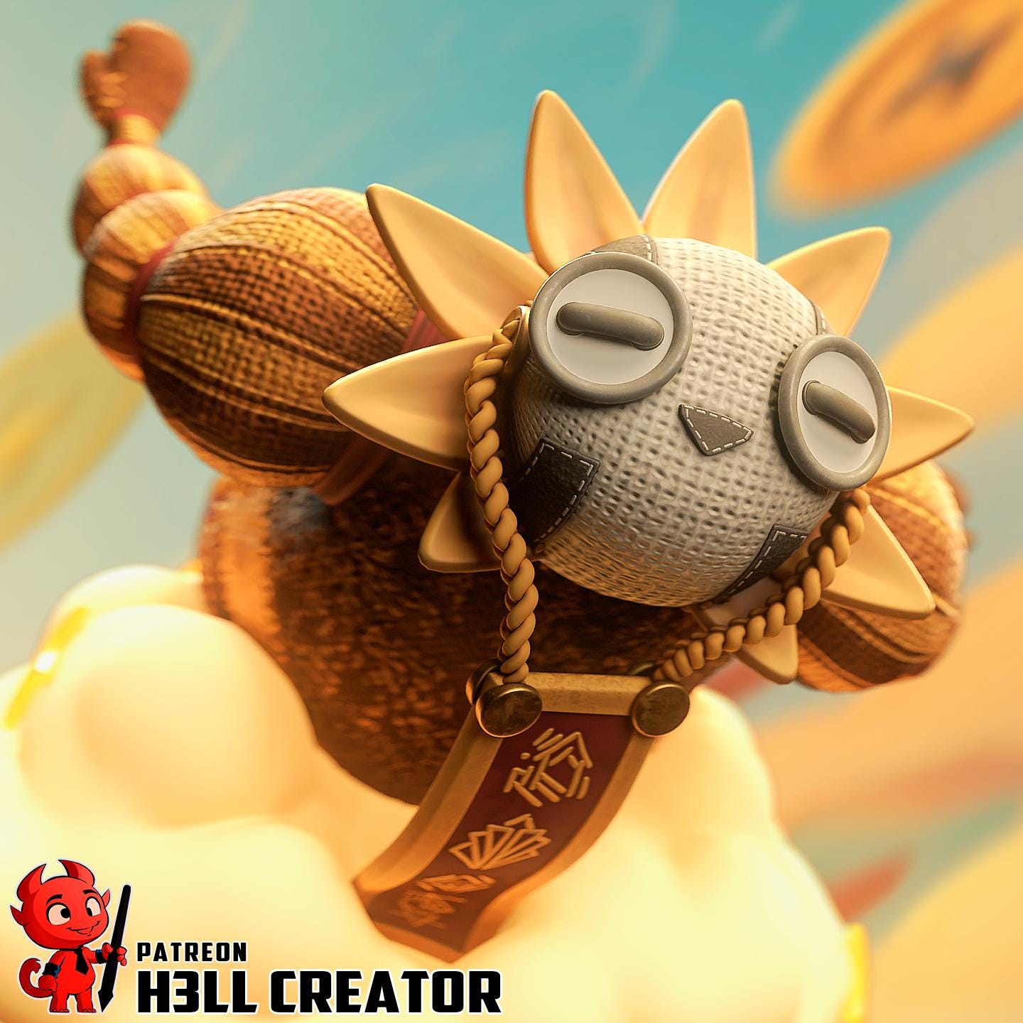 Esquie from Clair Obscure Fan-Made Model by h3llcreator - Sephiknot