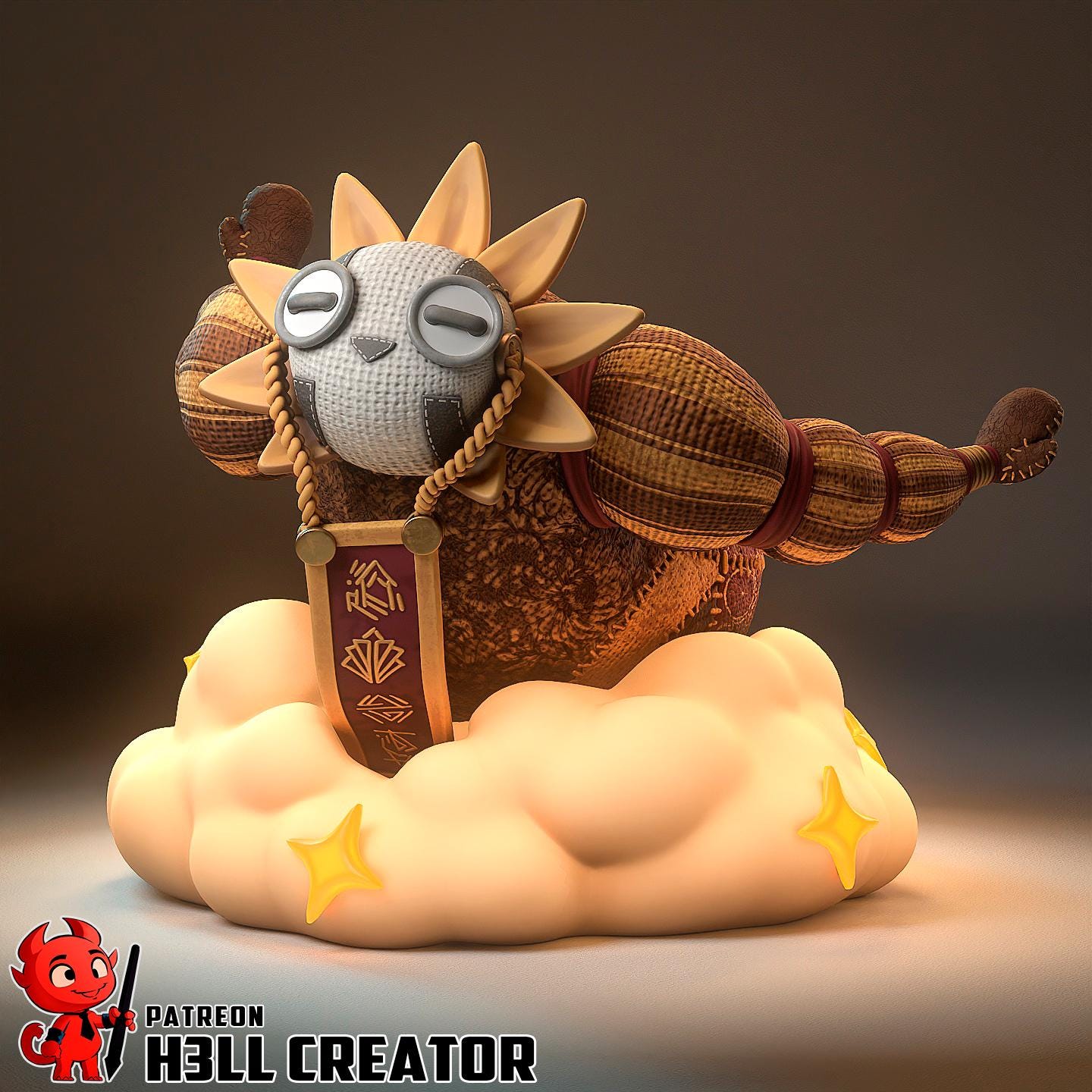 Esquie Toy Garage Kit | Fanmade Model by h3llCreator | Expedition 33 | 3D Printed