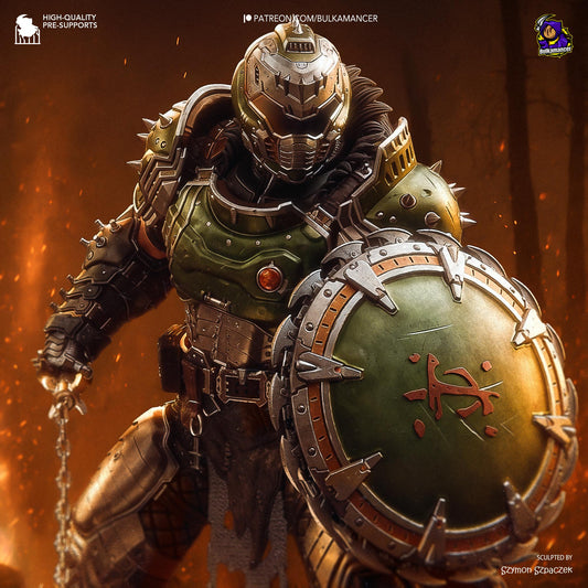 Doomguy Garage Kit | Fanmade Model by Bulkamancer| Childhood friend | 3D Printed