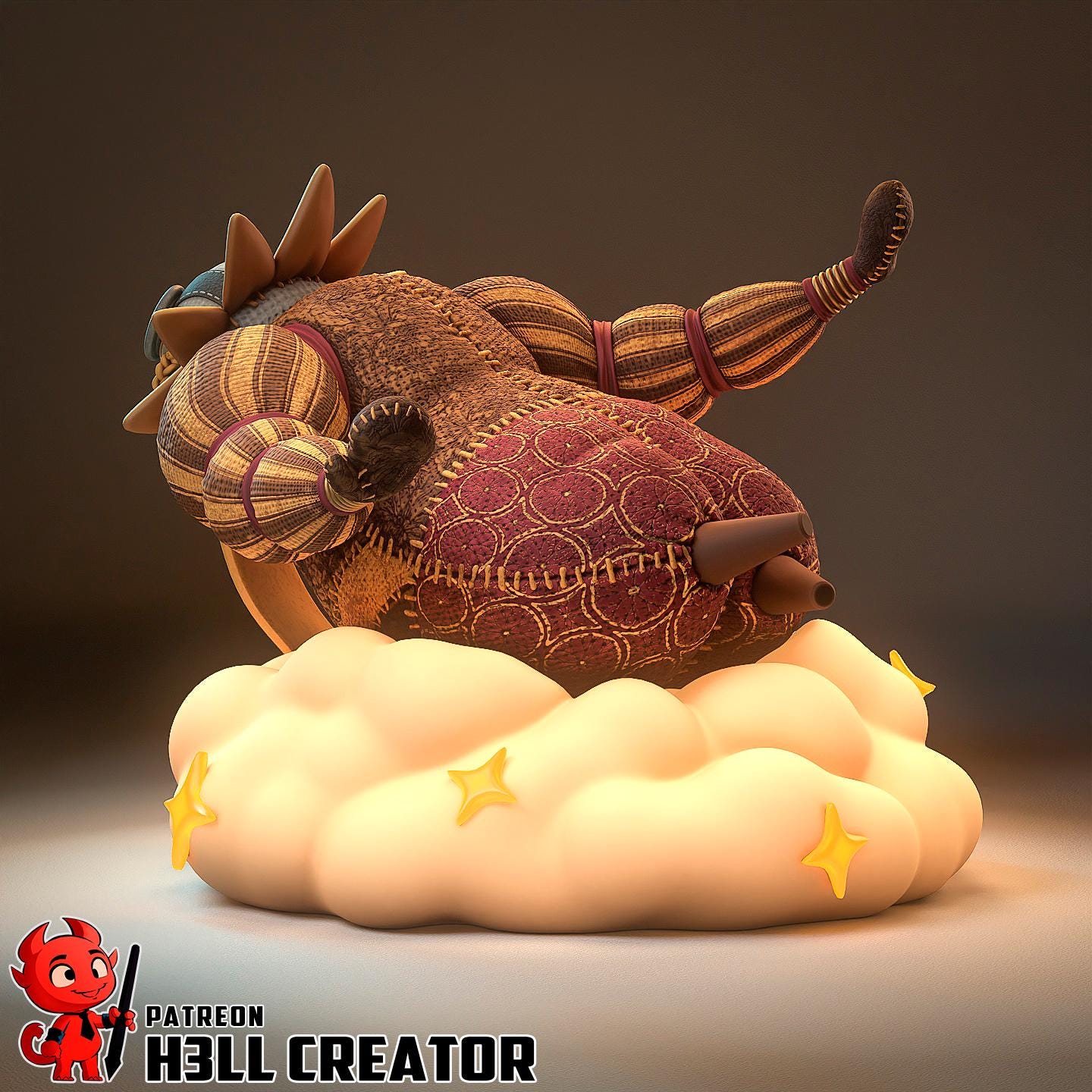 Esquie Toy Garage Kit | Fanmade Model by h3llCreator | Expedition 33 | 3D Printed
